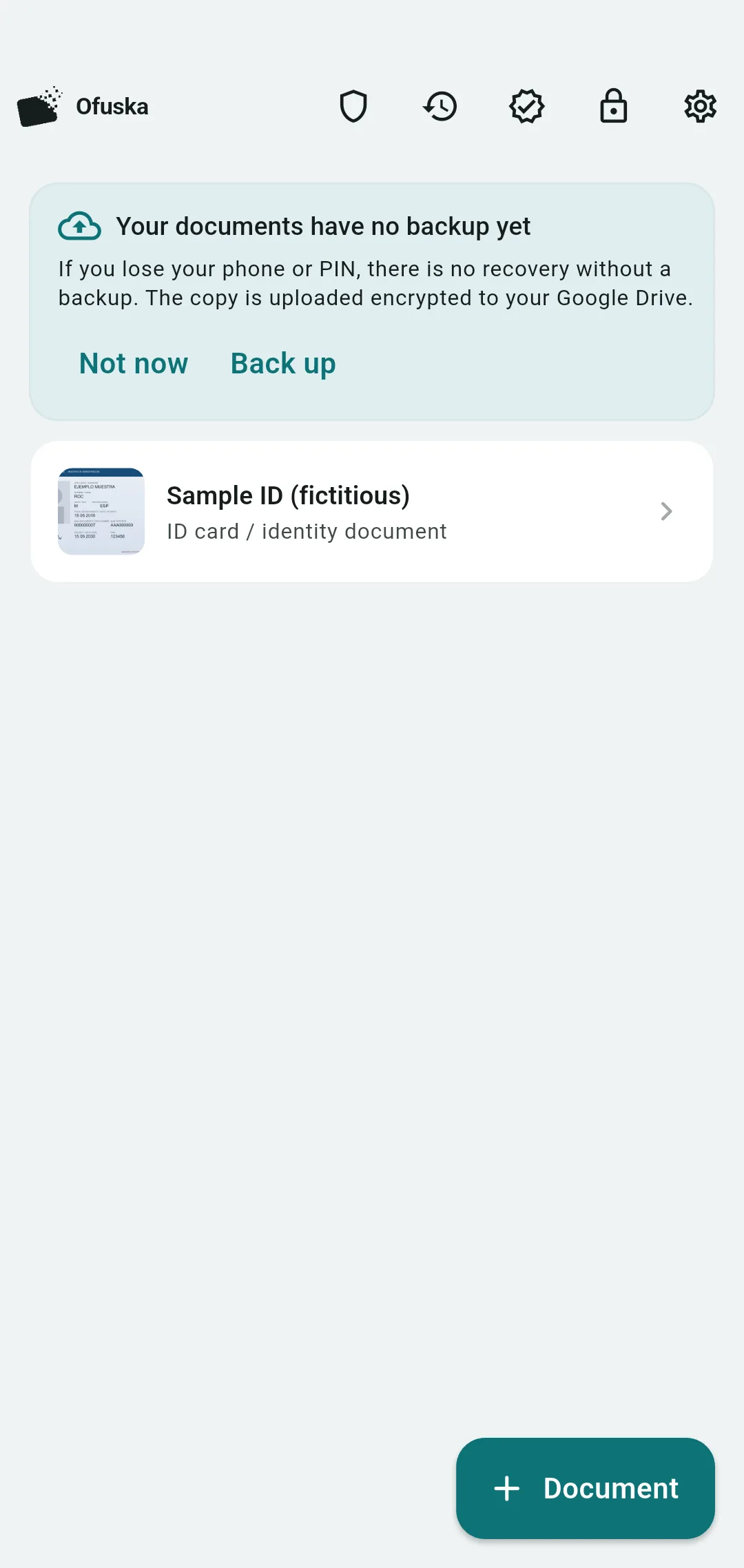 Health card copy with the Social Security number covered and a security mosaic